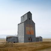 Siple Grain Elevator North of Judith Gap