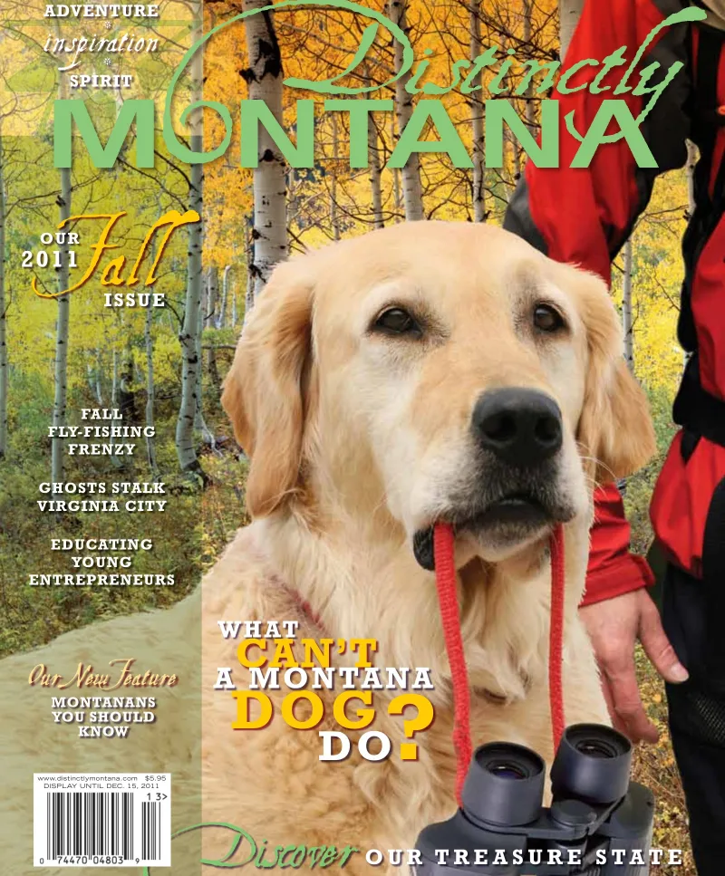 Distinctly Montana Fall 2011 cover