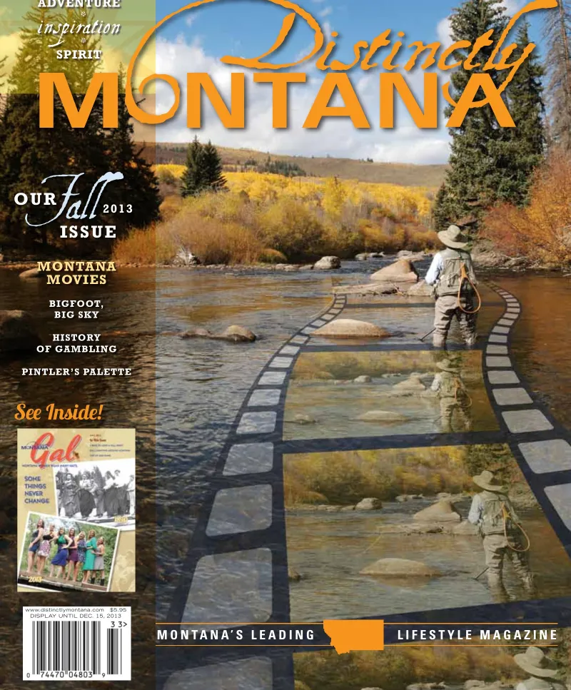 Distinctly Montana Fall 2013 cover