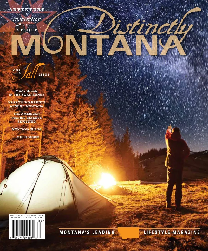 Distinctly Montana Fall 2018 cover