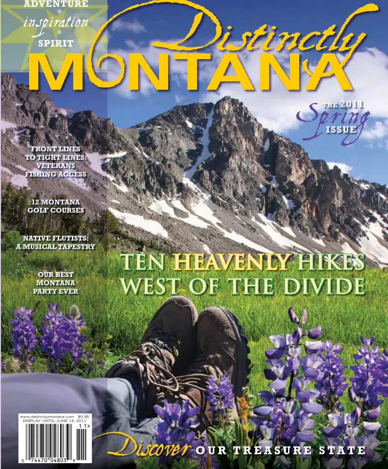 Distinctly Montana Spring 2011 cover