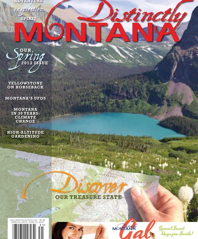Distinctly Montana Spring 2013 cover