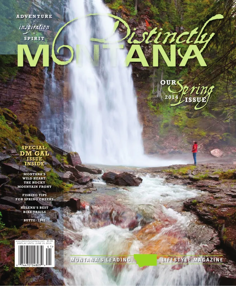 Distinctly Montana Spring 2014 cover