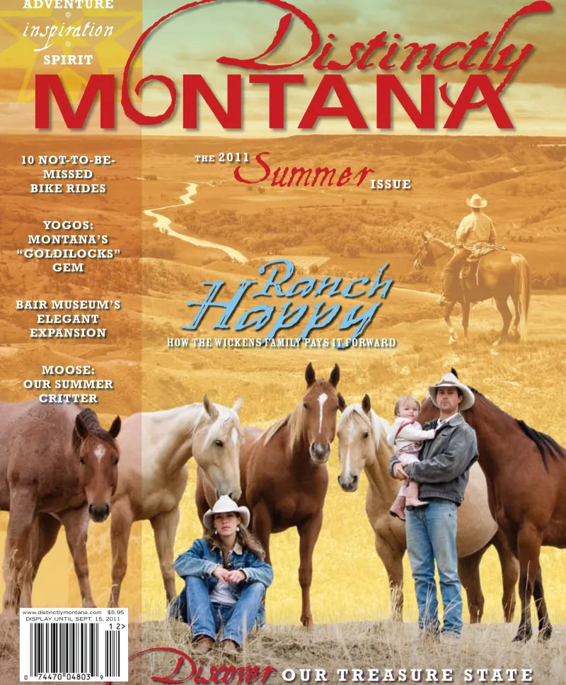 Distinctly Montana Summer 2011 cover