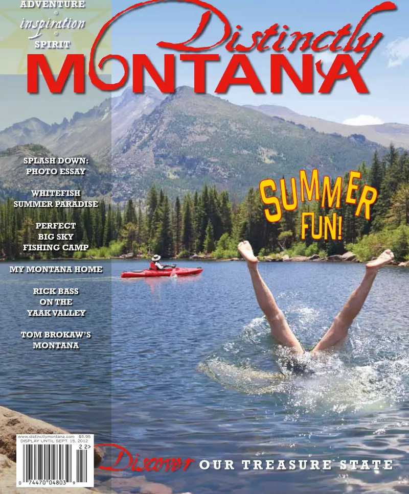 Distinctly Montana Summer 2012 cover