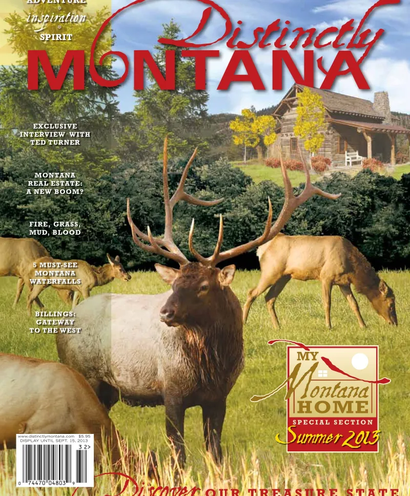 Distinctly Montana Summer 2013 cover