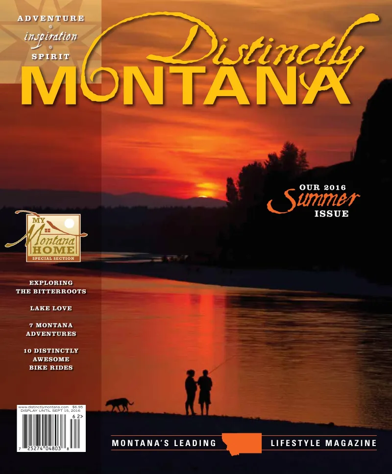Distinctly Montana Summer 2016 cover