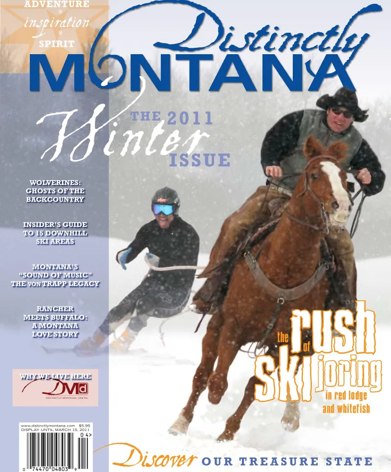 Distinctly Montana Winter 2010-11 cover
