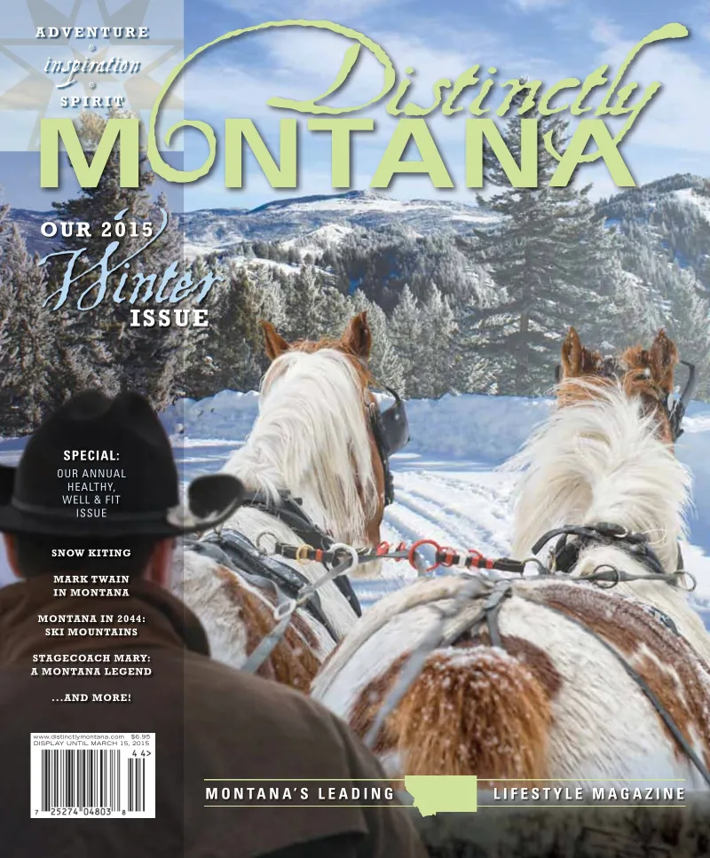 Distinctly Montana Winter 2014-15 cover