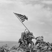 Flag at Iwo Jima