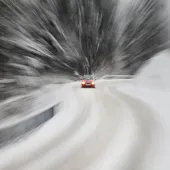 Dangerous winter driving