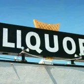 liquor store sign