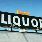 liquor store sign