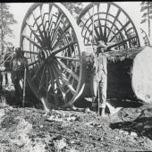 Big Wheel used in logging