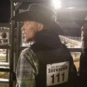 Yellowstone Promo Jimmy and Lloyd Rodeo