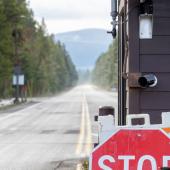 West Yellowstone gate