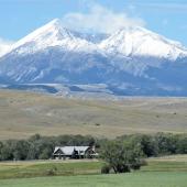 Crazy Peak from US 191 Wouldn't you like to live there