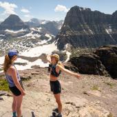 Glacier hikers