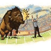 Bison baiting