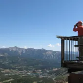 Taking in the view