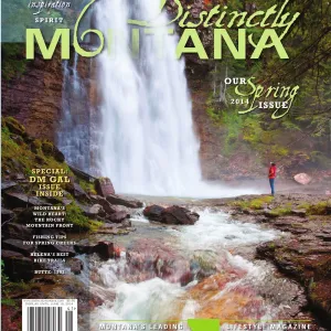 Distinctly Montana Spring 2014 cover
