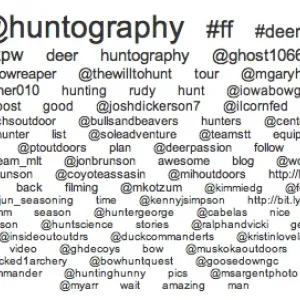 a hunter's glossary