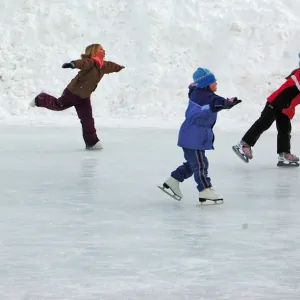 ice skating in Montana