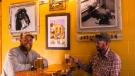 Good conversation at 2 Basset Brews